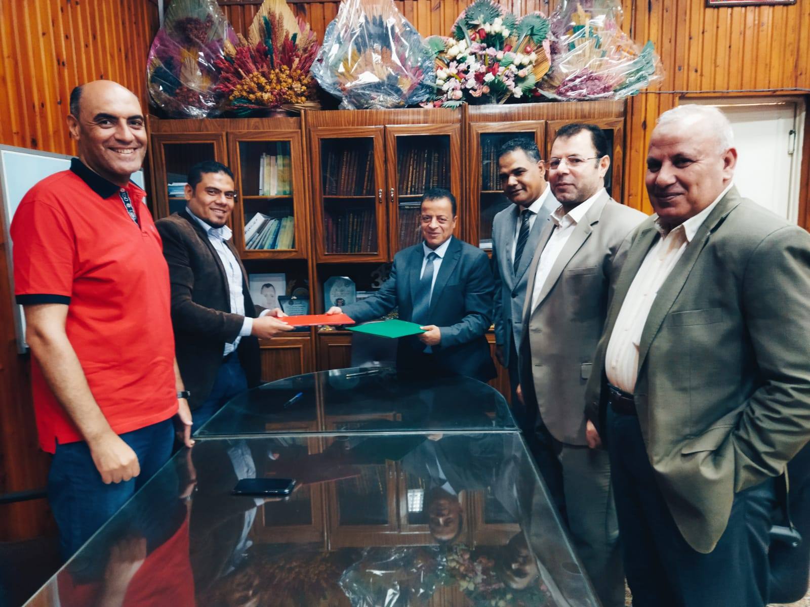 توقيع بروتوكول لتقييم مدى جاهزية الكلية للحصول على شهادة نظام إدارة الجودة وفقًا للمواصفة الدولية ISO 9001:2015