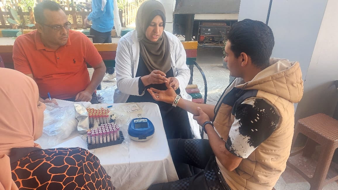 النوعية تنظم حملة للتبرع بالدم لصالح معهد الكبد القومي بالجامعة....