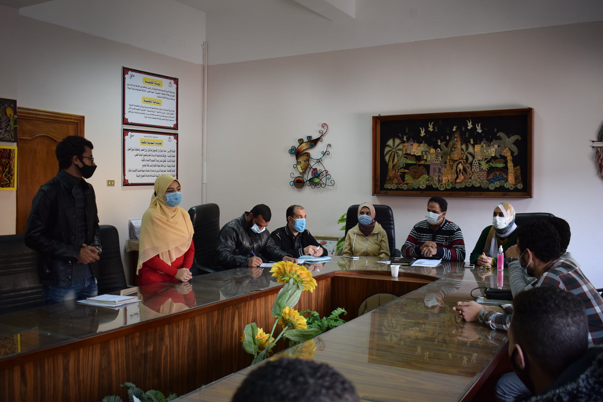 النوعية تسدل الستار على انتخابات اتحاد الطلاب للعام الجامعي 2020/2021.