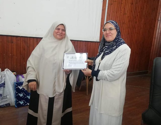 إحتفال كلية الهندسة بتكريم مديرة الشؤون المالية أ.فاطمة سراج