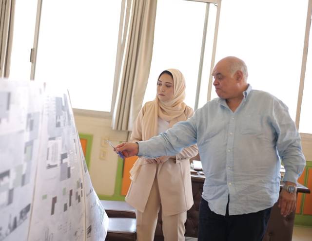مشروع تخرج الفرقة الرابعة قسم الهندسة المعمارية