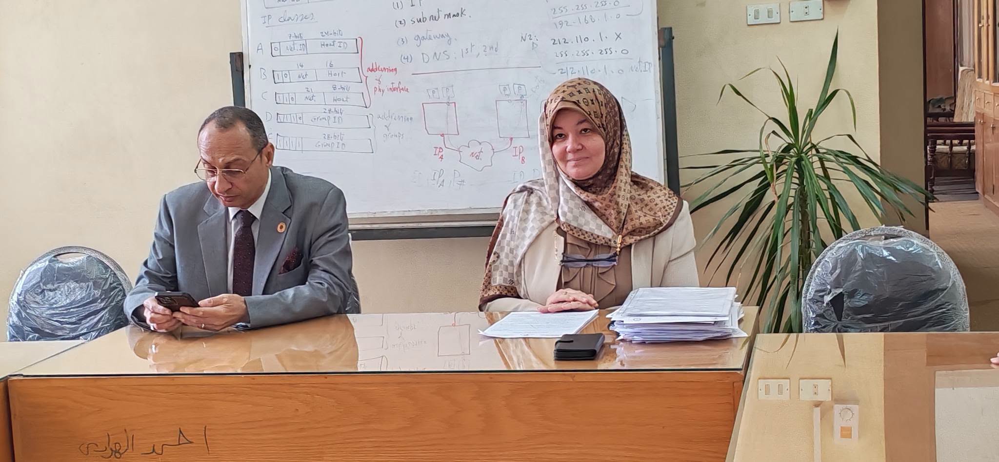 مجلس قسم هندسة وعلوم الحاسبات يعقد جلسته الثامنة