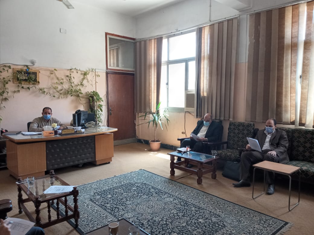 Department of Computers holds its meeting for the month of April