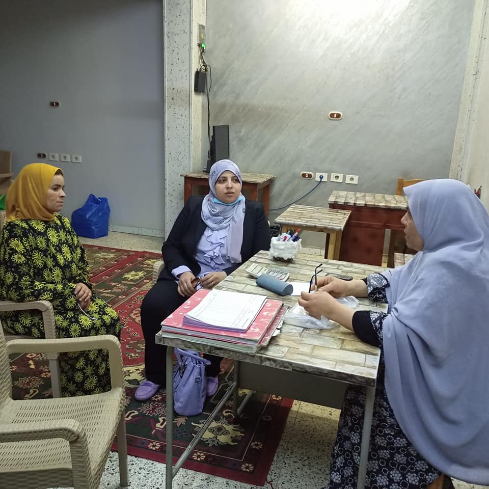 كلية الاقتصاد المنزلي في قافلة الي دار البهجة لرعاية الفئات الخاصة للمعاقين