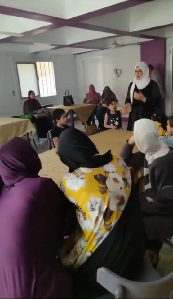 كلية الاقتصاد المنزلي في قافلة الي مؤسسة تربية البنات بسرس الليان