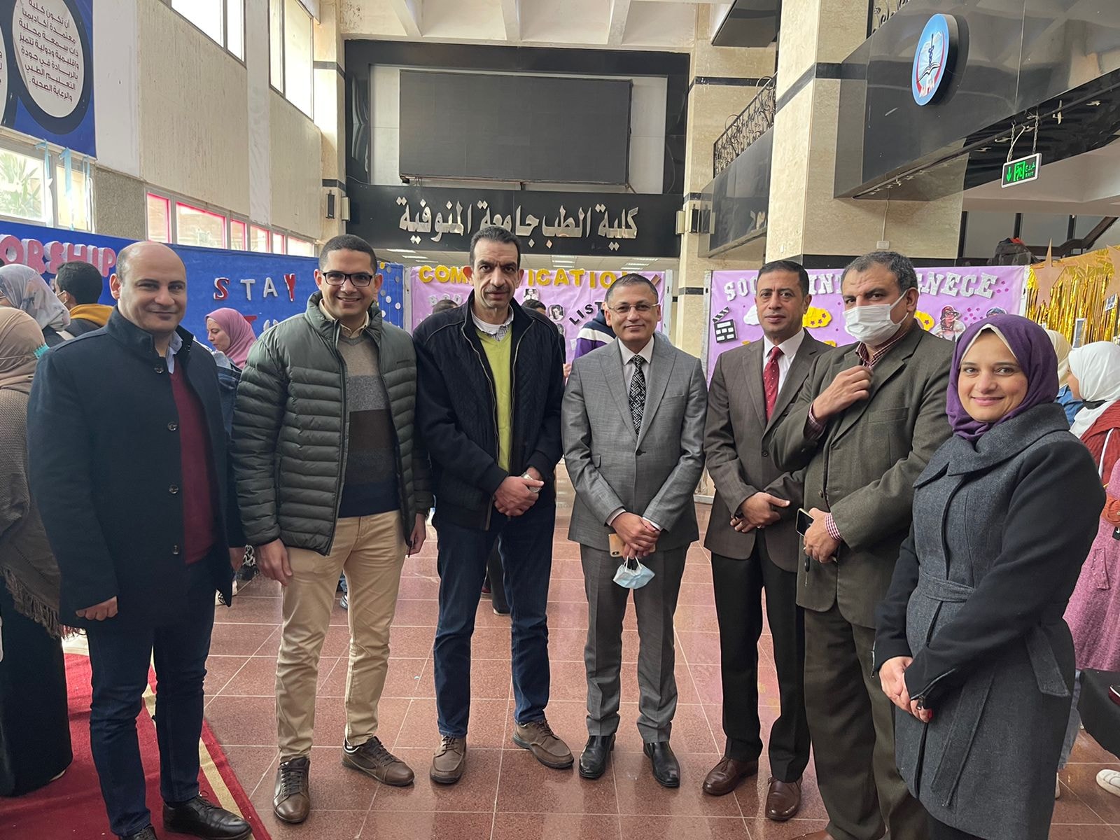 The Quality Assurance Unit organizes an introductory meeting on academic advising for Menoufia medical students