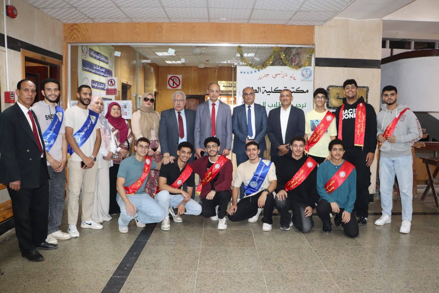 عميد كلية الطب يستقبل لجنة تقييم استعدادات الكليات للعام الجامعي الجديد 2025 / 2026