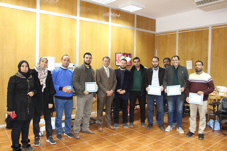 الـدورة التدريبيـة الخامسة عـن أساسيـات الجـراحات الميكرسكوبية بطـب المنوفيـة