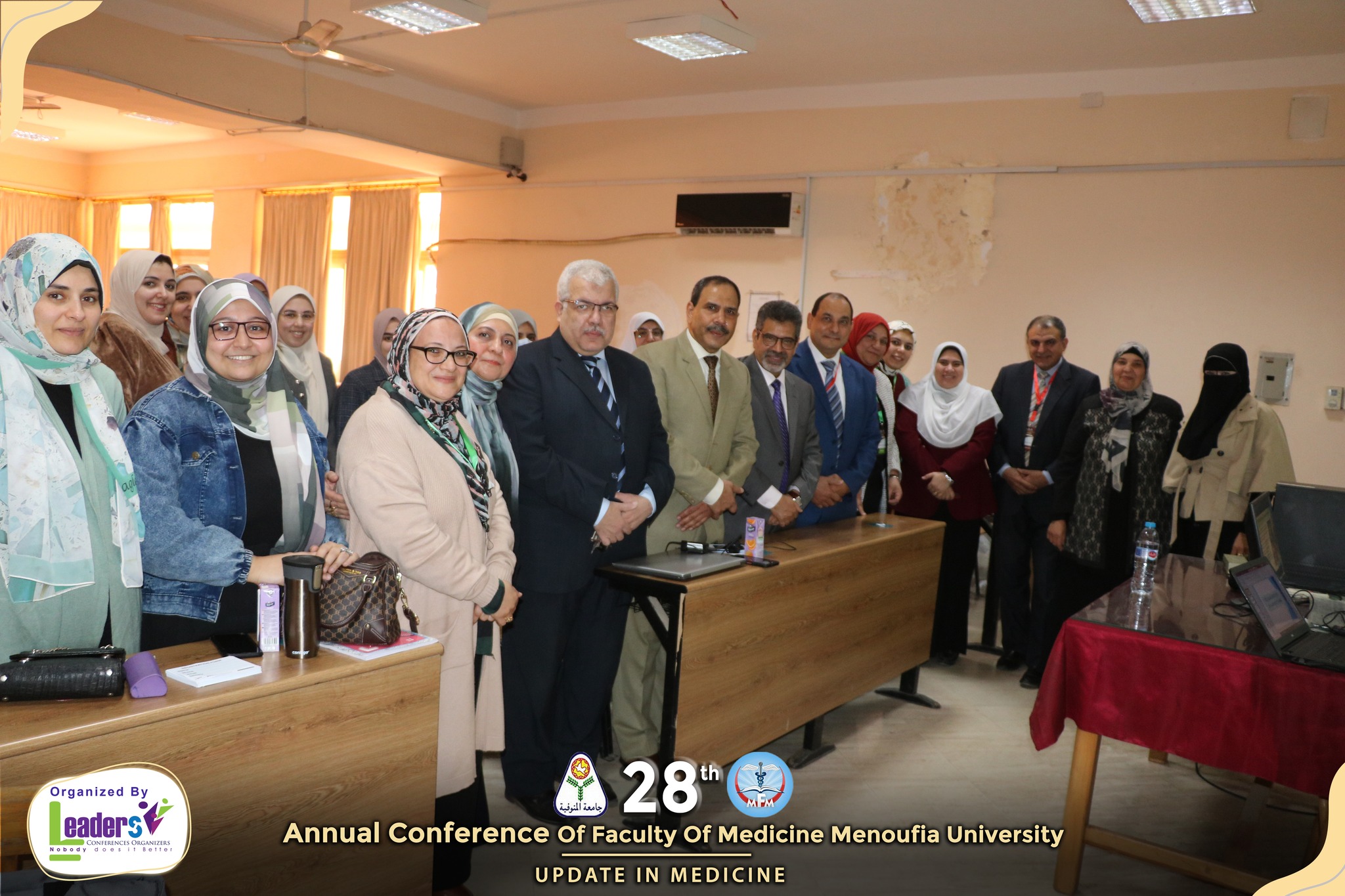 الجلسة العلمية لقسم التشريح و علم الأجنة ضمن فعاليات للمـؤتمـر السـنـوي الثـامـن و العشـرين لكليـة الطـب جامـعـة المنـوفـيـة
