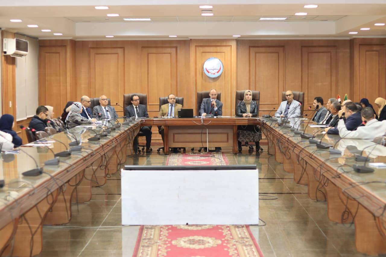 مجلس إدارة المستشفيات الجامعية يعقد جلسته السادسة للعام الجامعي 2025/2026