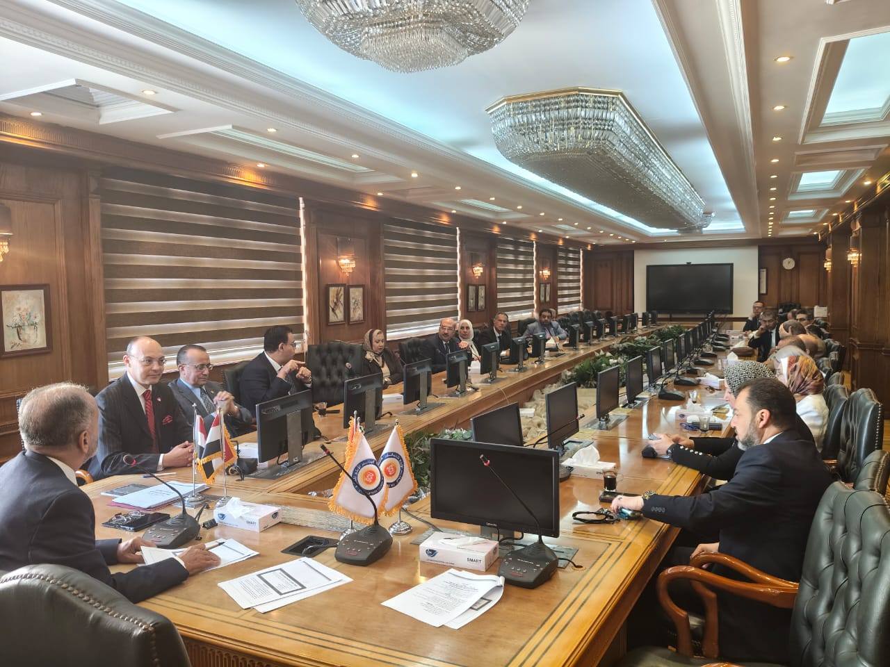عميد كلية الطب يشارك في الاجتماع الدوري للجنة قطاع الدراسات الطبية بالمجلس الأعلى للجامعات