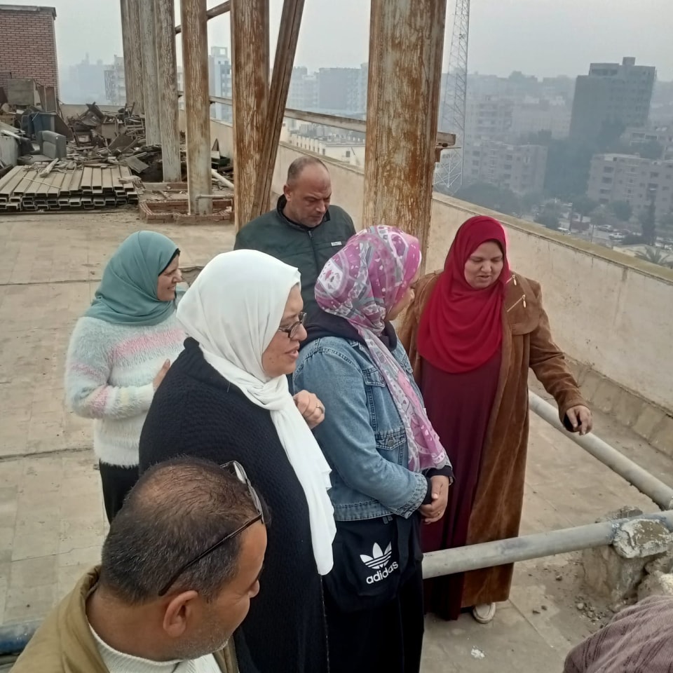 زيارة وفد من الإدارة الهندسية بالجامعة