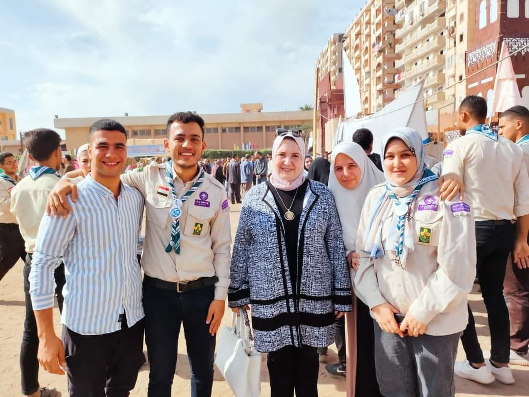 المهرجان الكشفي ال٣٩ والارشادي ال٢٣ لجوالي وجوالات جامعة المنوفية