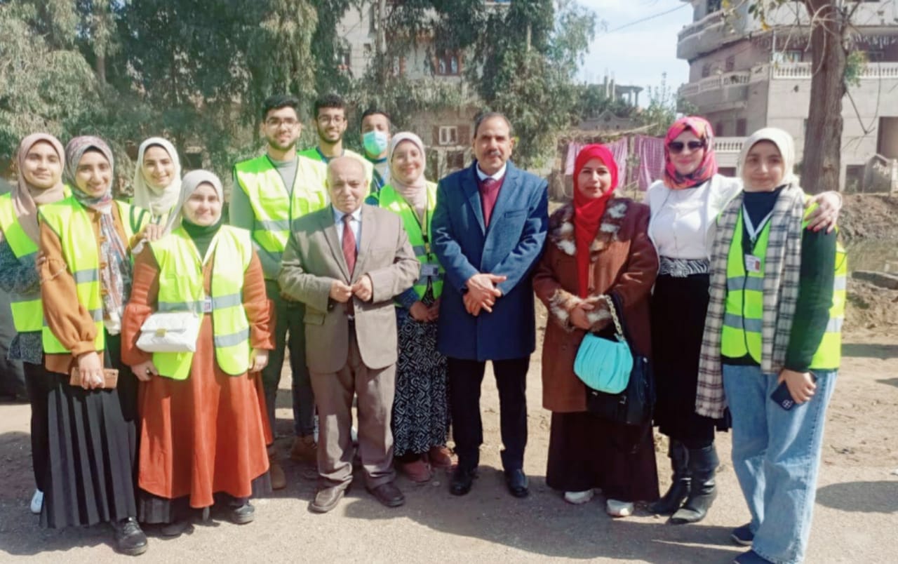 القافلة الطبية والتوعوية الموسعة لجامعة المنوفية 