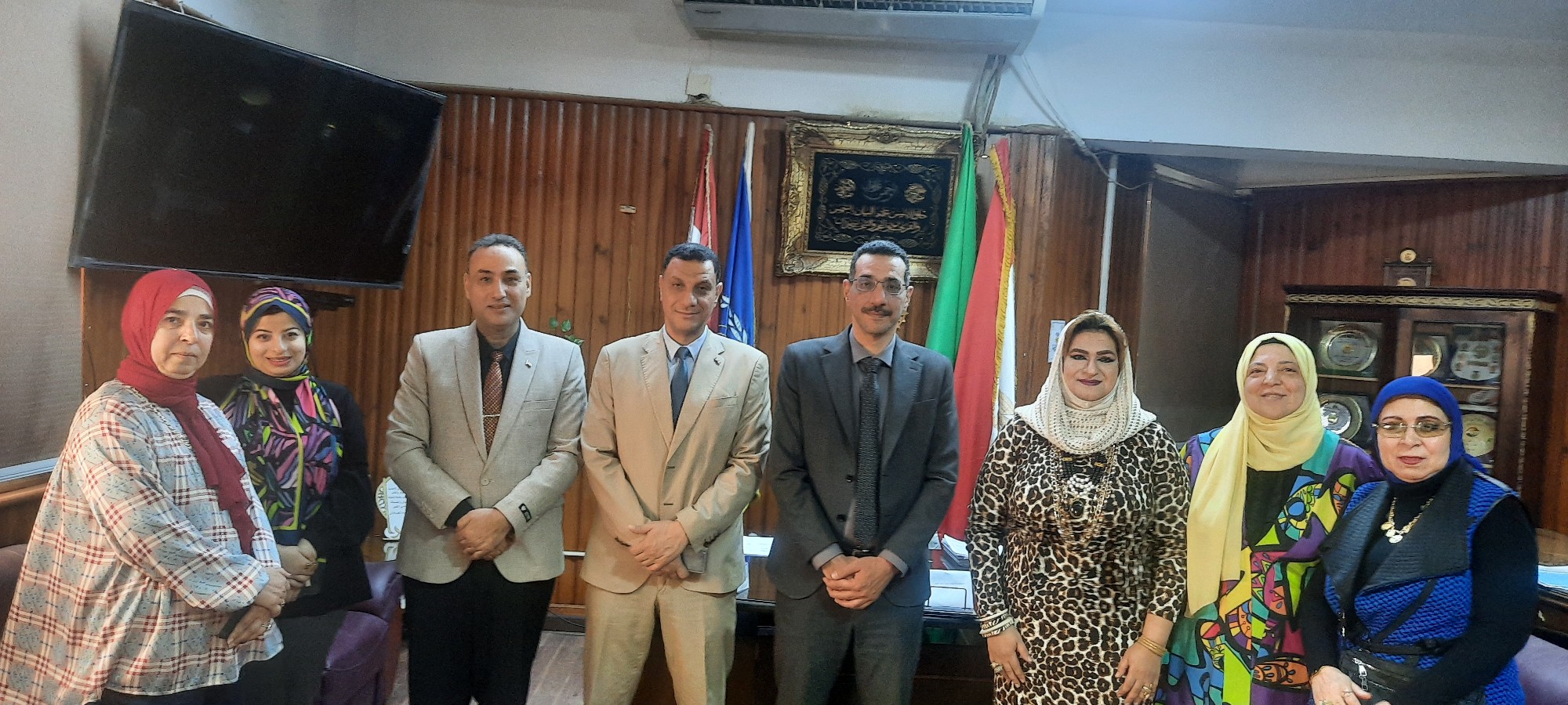 نائب مدير مركز الجوده يتابع استعدادات كليه العلوم لزياره وفد من الهيئة القومية لضمان جودة التعليم والاعتماد غدا لجامعه المنوفيه