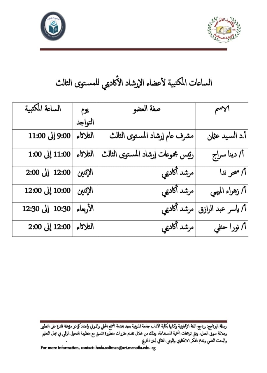 الارشاد الأكاديمي