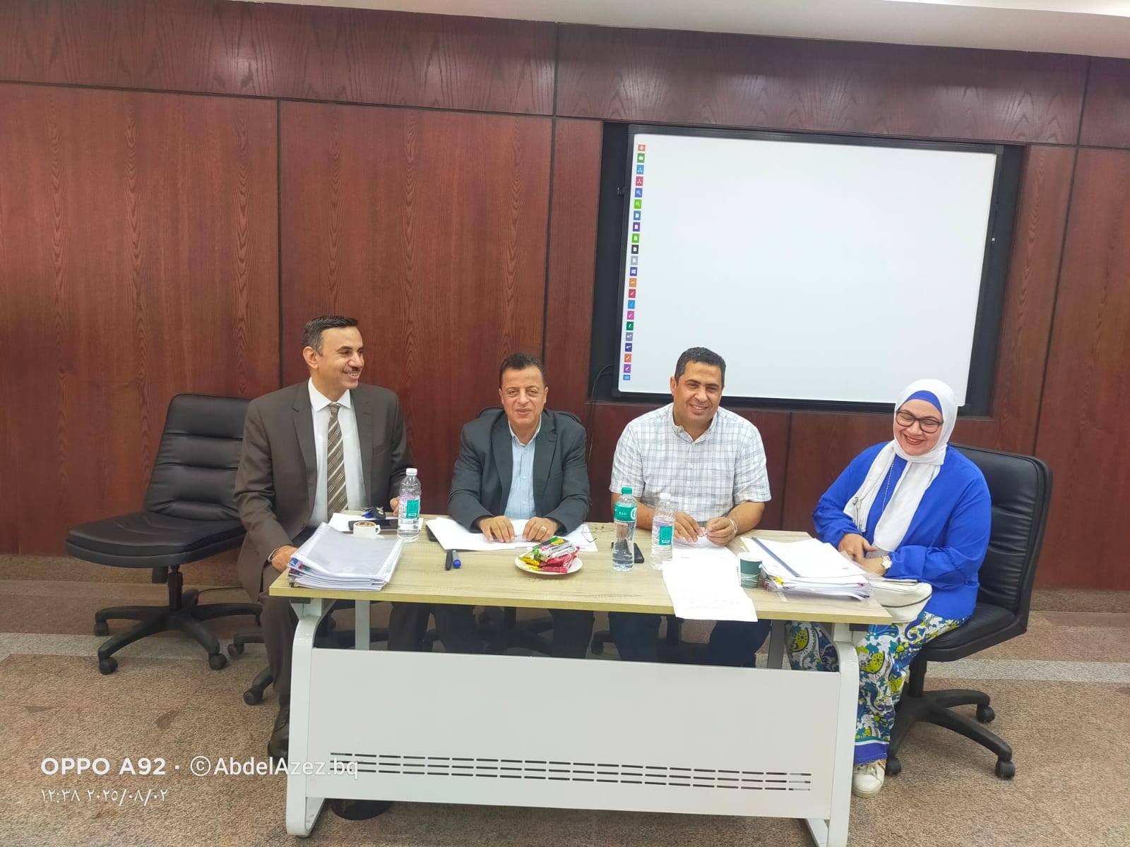 سيمنارًا علميًا لطلاب الماجستير المهني في المحاسبة والمراجعة ضمن بروتوكول التعاون المبرم مع المعهد العالي للدراسات التعاونية والإدارية بالقاهرة.
