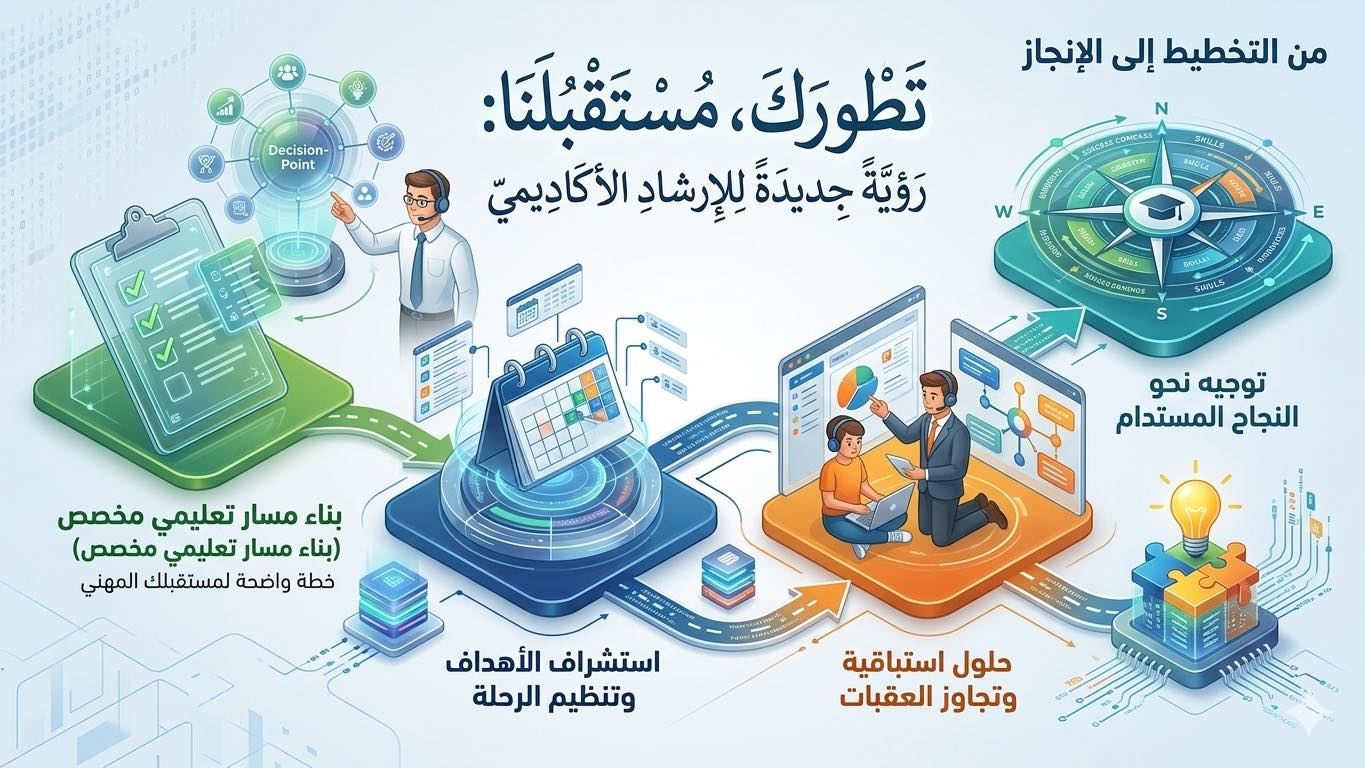  انطلاق أولى دورات الوحدة المركزية للإرشاد الأكاديمي في مشهد يليق بحجم الطموح والعمل الجاد داخل كليات الجامع