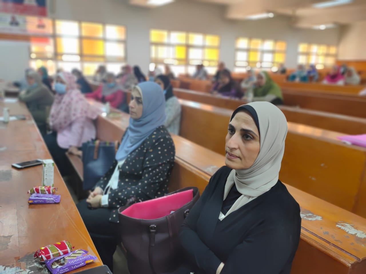 ورشة العمل بعنوان " معايير جودة البرامج المدمجة "