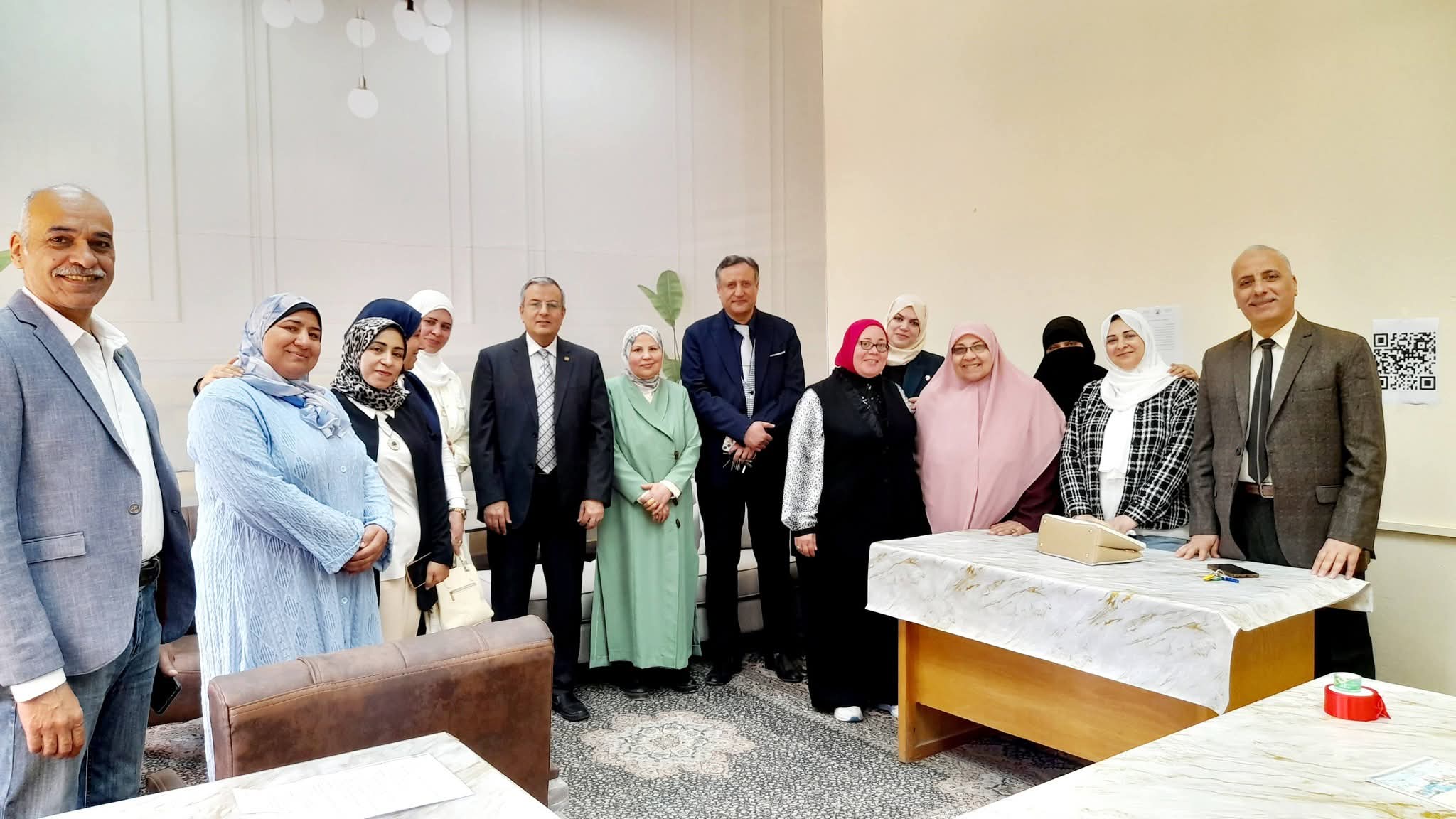 افتتاح عيادة الصحة النفسية بمركز الخدمة العامة والإرشاد النفسي بالكلية)