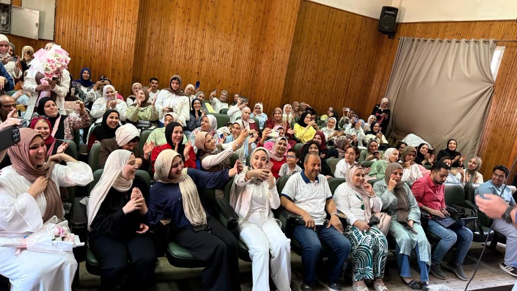وكيل قطاع التعليم والطلاب يشهد تقييم مشروع تخرج طلاب التربية الموسيقية بالنوعية...للعام الجامعي 2025-2026.