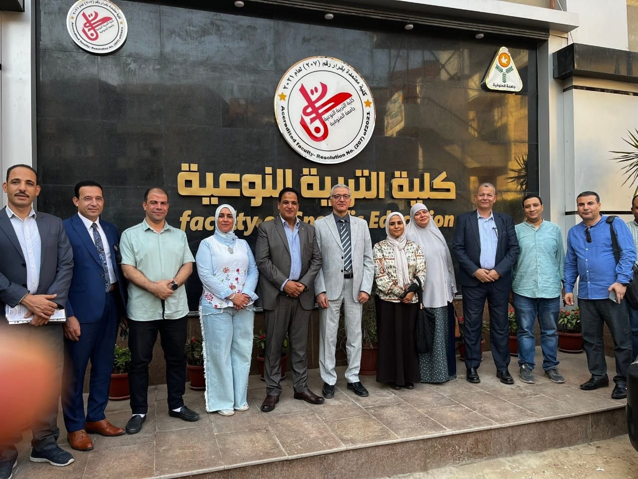 العميد يستقبل لجنة المراجعة الداخلية بمركز ضمان الجودة بالجامعة...