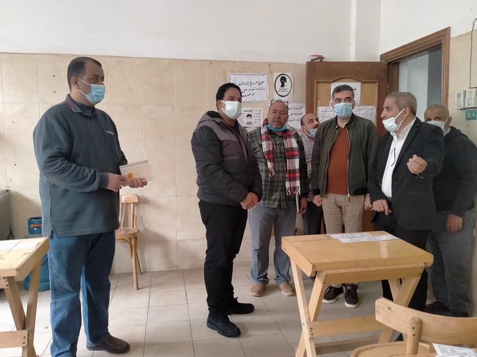 زيدان يتفقد منشآت الكلية لاختيار أفضل إدارة بالنوعية..