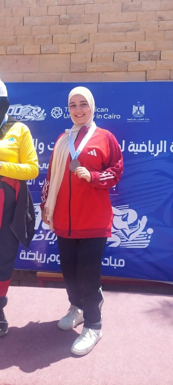 النوعية تتوج بالمركز الثالث فى بطولة ألعاب القوى بالجامعات المصرية 