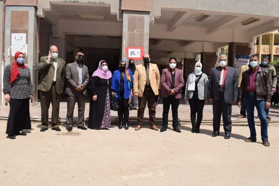 الهيئه القوميه لضمان جوده التعليم والاعتماد فى زياره لكليه التربيه النوعيه جامعه المنوفيه