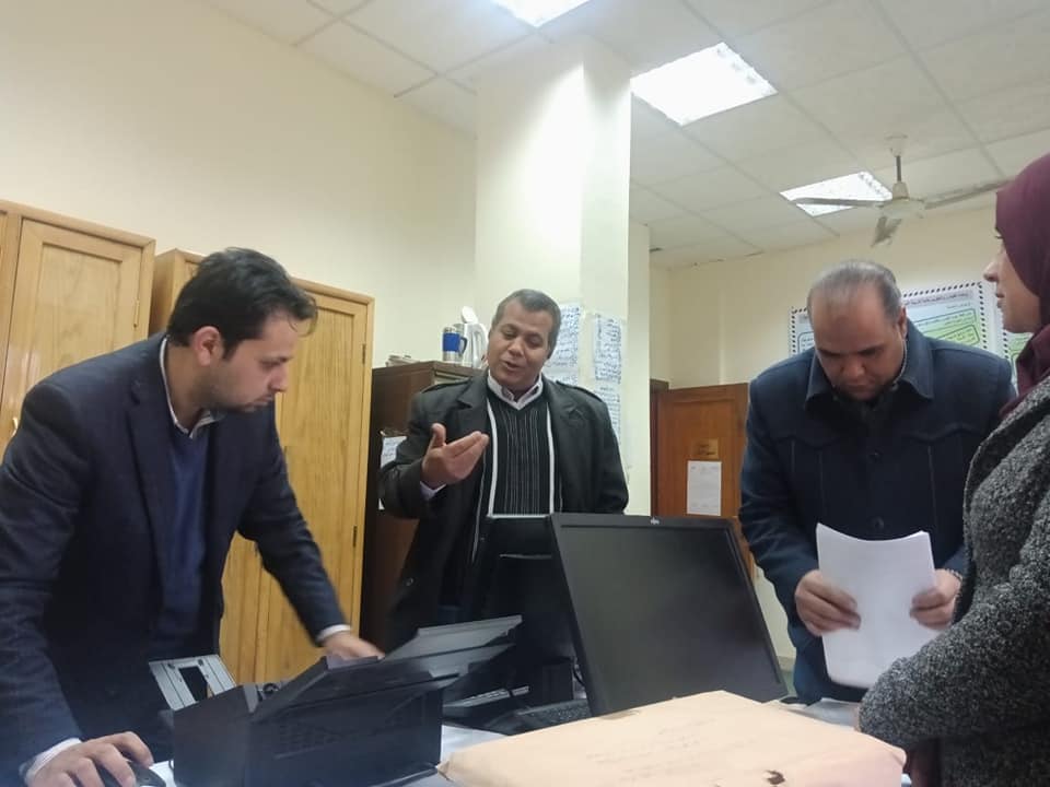 النوعية تستقبل رؤساء كنترولات هندسة شبين