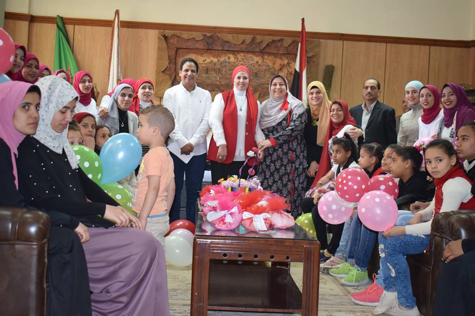 النوعية تفرح باستقبال دار التربية بسرس الليان في يوم اليتيم..