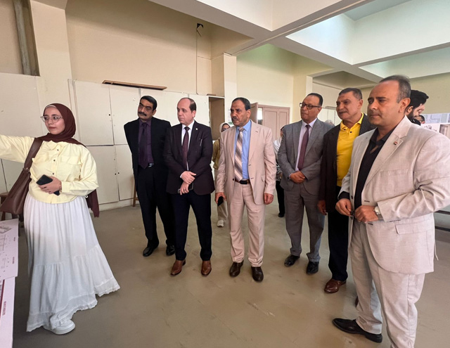 جامعة المنوفية تفتتح المعرض السنوي لمشروعات تخرج كلية الهندسة بمشاركة تصميمات مبتكرة ومستدامة