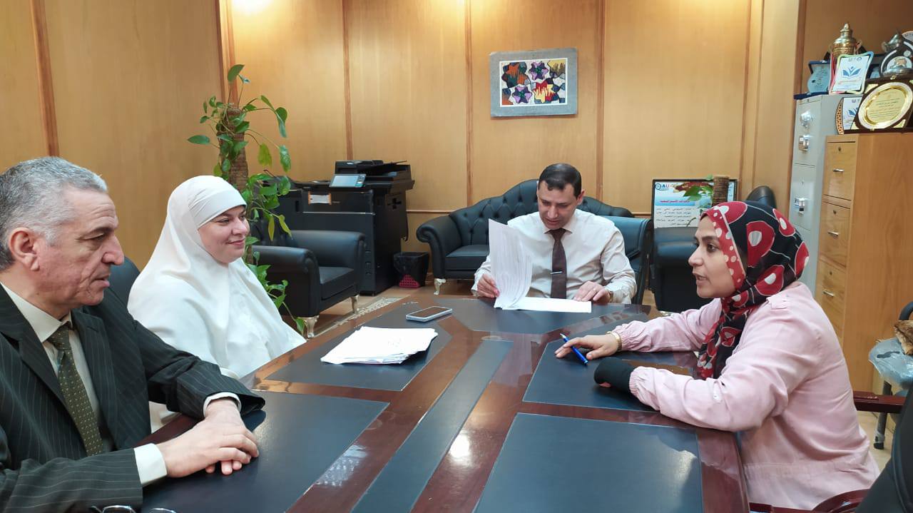 زيارة وحدة الجودة