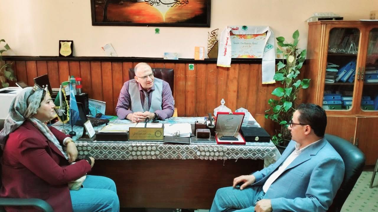 لقاء موسع حول دور مركز الاستشارات الهندسية في خدمة المجتمع من داخل كلية الهندسة الإلكترونية بمنوف جامعة المنوفية 