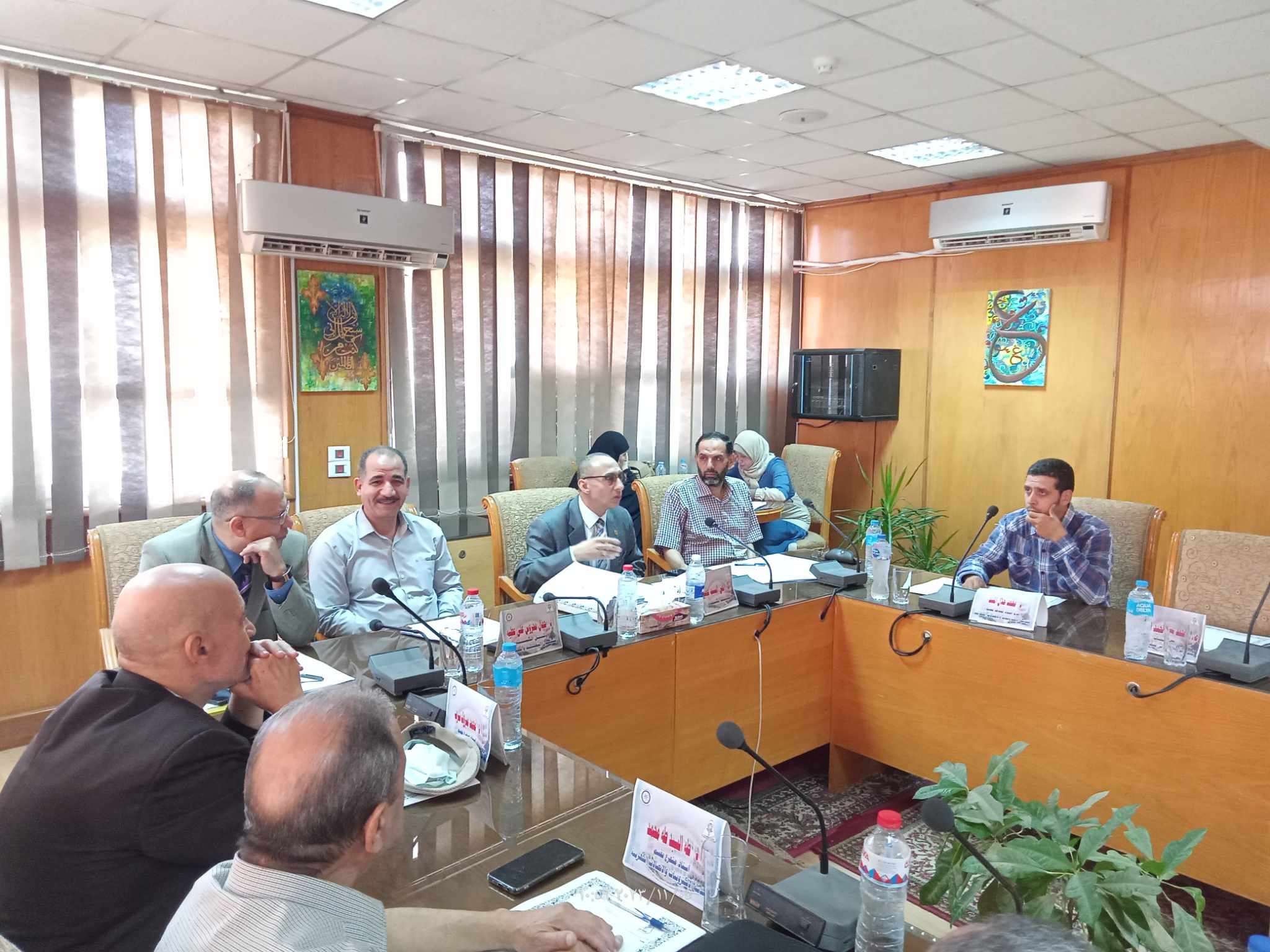 مجلس كلية الهندسة الإلكترونية"يعقد جلسته الثالثة