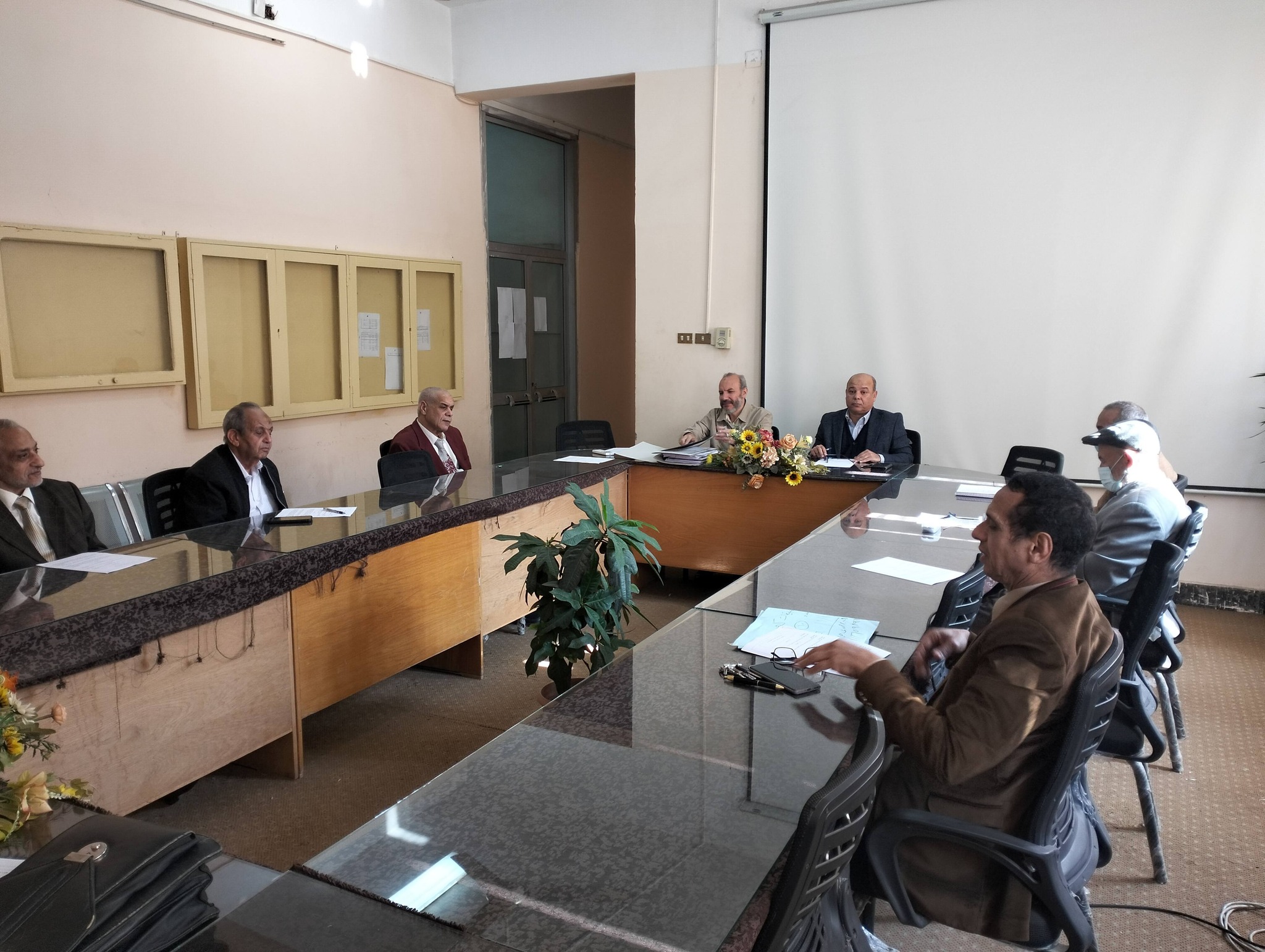 مجلس قسم هندسة الإلكترونيات الصناعية والتحكم يعقد جلسته الرابعة