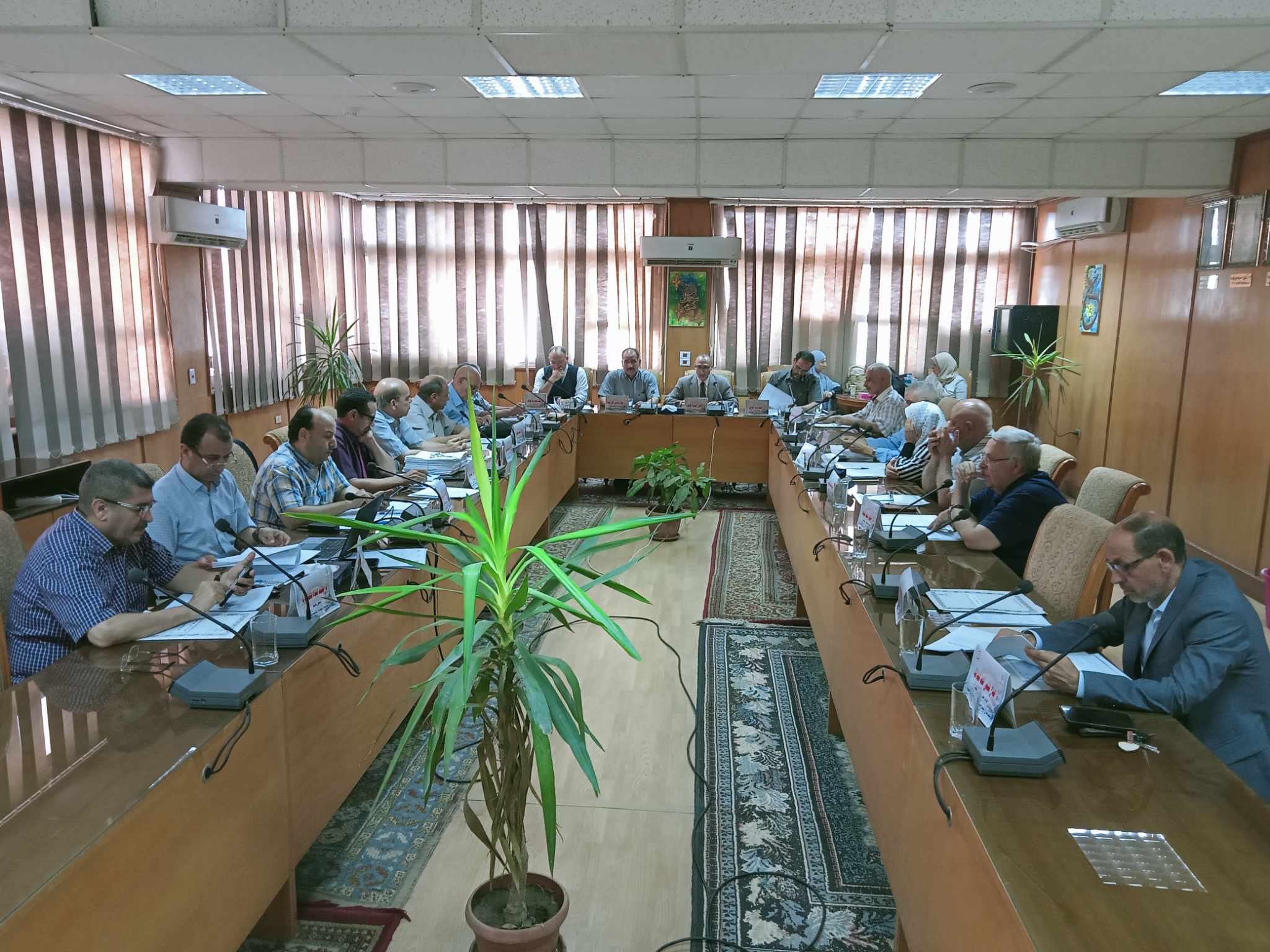 مجلس كلية الهندسة الإلكترونية"يعقد جلسته الاولي لشهر سبتمبر