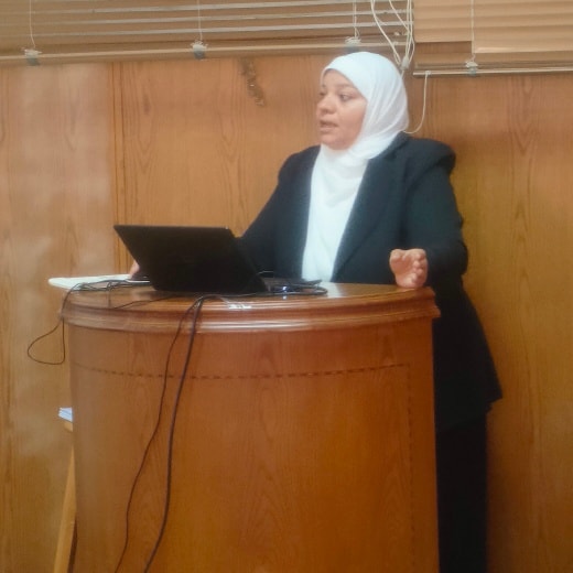  مناقشة رسالة رسالة الدكتوراة المقدمة من المهندسة / سامية محي عبد الهادي سرور