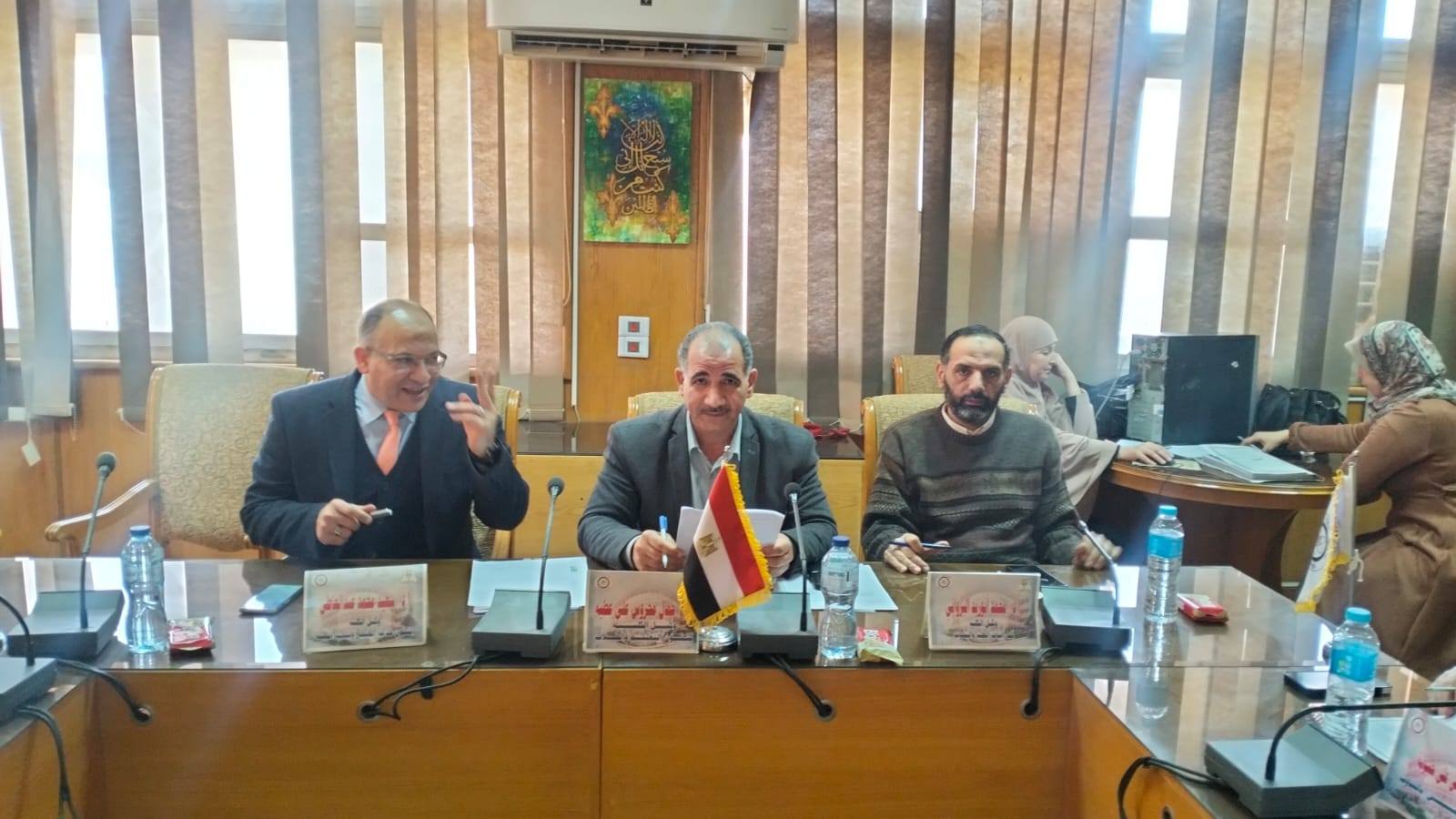 مجلس كلية الهندسة الإلكترونية يعقد جلسته الثامنه لشهر ابريل