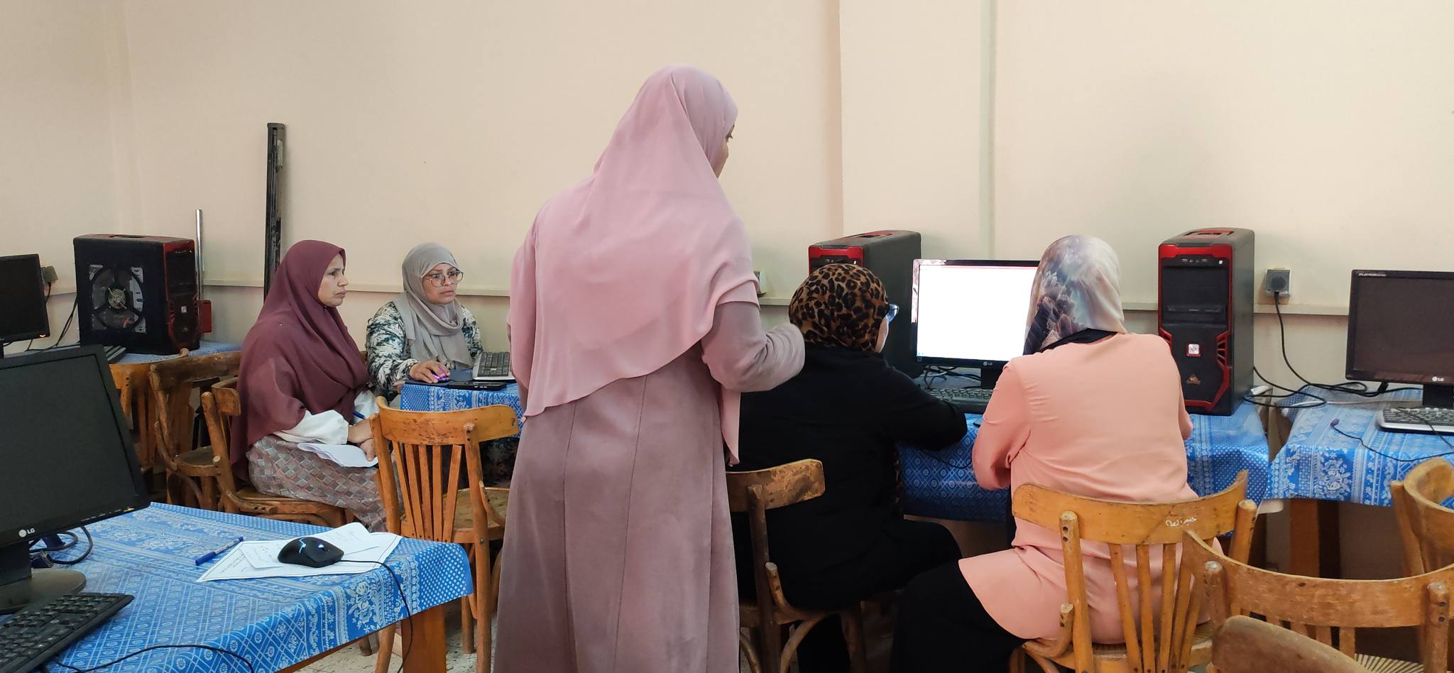 هندسة منوف تستأنف تدريب موظفيها وتطوير مهاراتهم