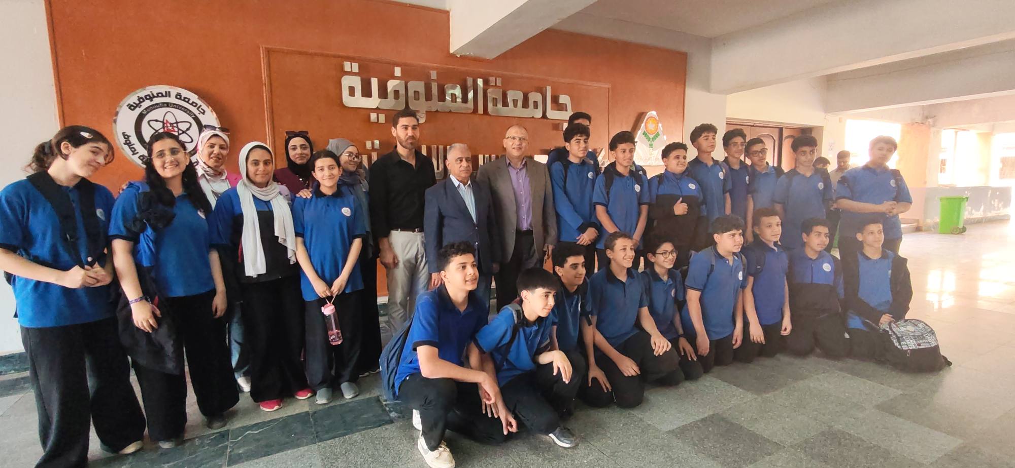 المدرسة اليابانية المصرية فى ضيافة كلية الهندسة الإلكترونية بمنوف