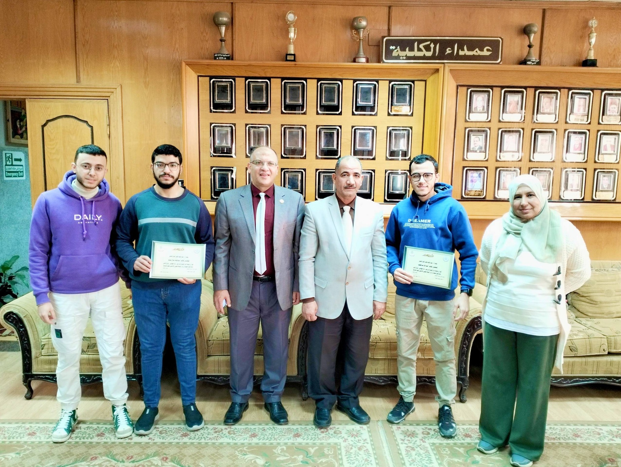 هندسة منوف تحصد المركزين الأول والثاني في مسابقة «إبداع 14»