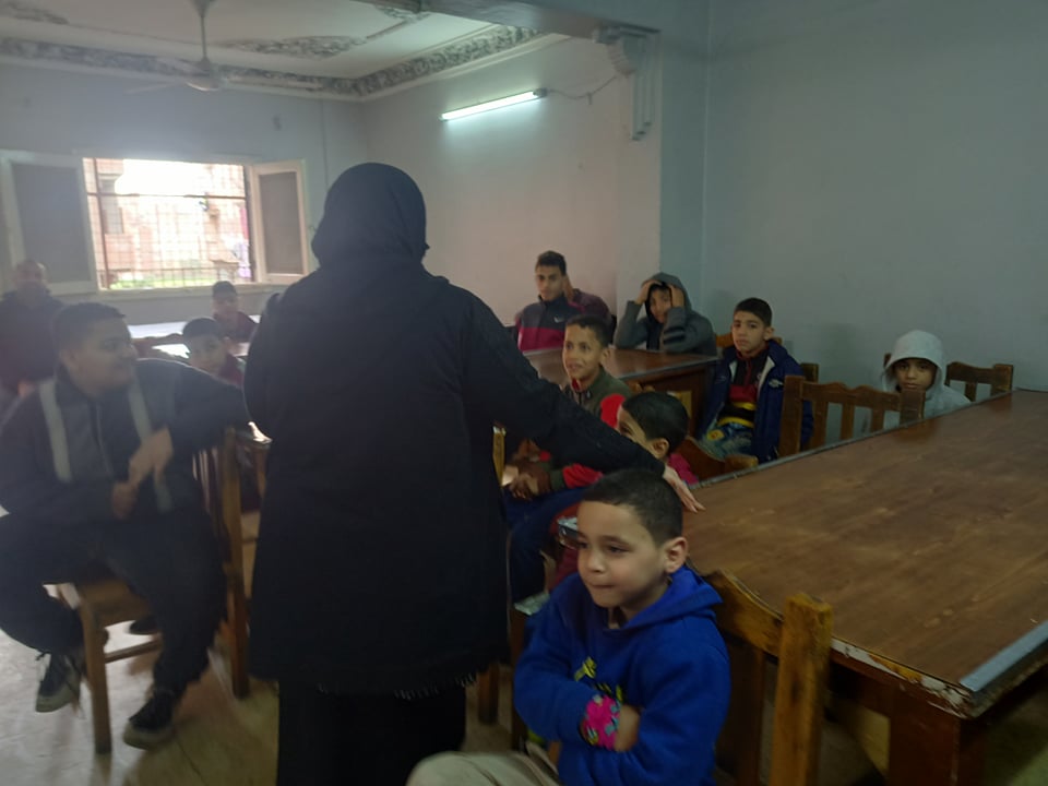 Menoufia University’s convoy on Saturday, February 19, 2022, to the Boys Education Institution in Shebin El-Koum, Menoufia Governorate, to present an awareness and guidance convoy under the title (Our children in residential institutions)