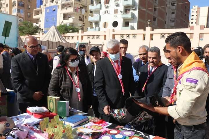 The exhibition of the Faculty of Home Economics during the opening of the 38th Scout Festival and the 22nd Guidance