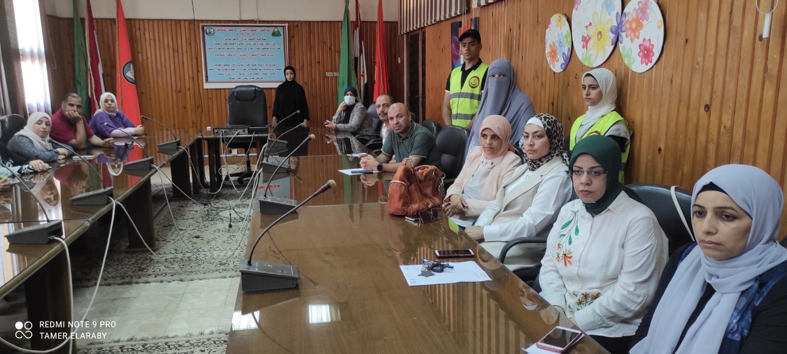 ندوة تحت عنوان ( الاتجاهات الحديثة فى إدارة الأزمات )