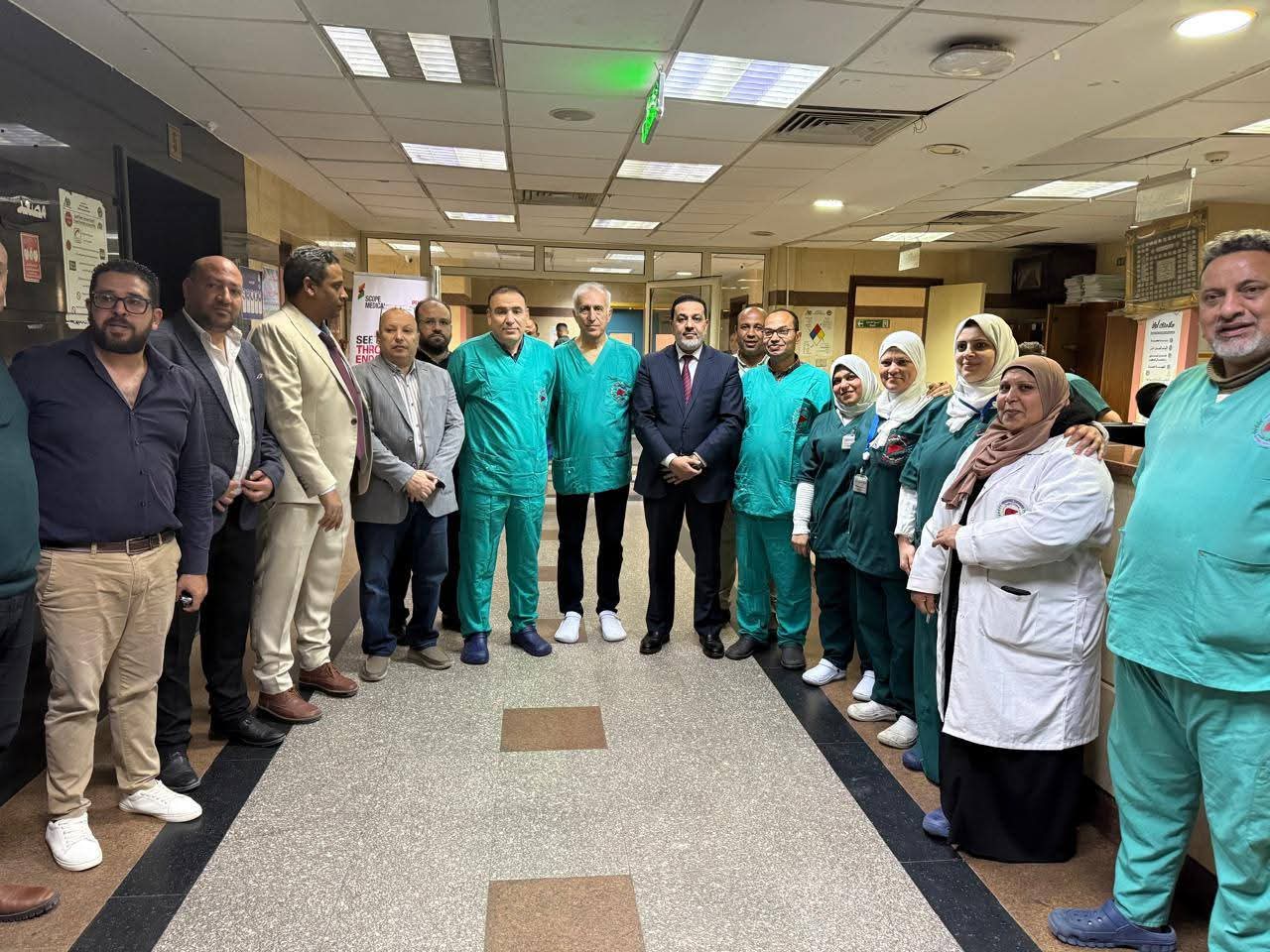 معهد الكبد القومي بجامعة المنوفية يُدشن فعاليات مؤتمره المجمع الثاني بورشة عمل دولية متطورة للمناظير التدخلية