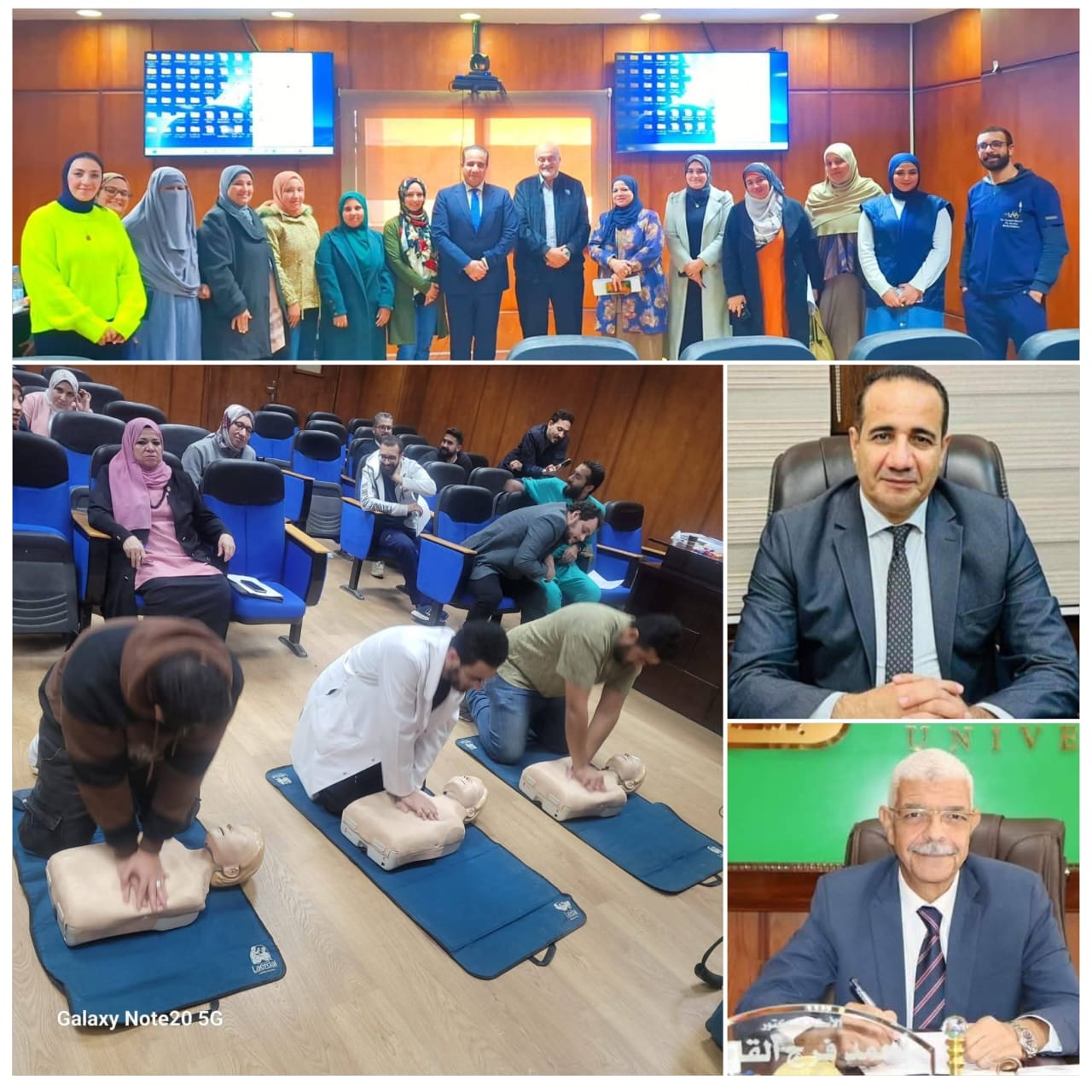 معهد الكبد القومي بالمنوفية ينظّم دورة مكثفة لـ "الإنعاش القلبي الرئوي" لرفع كفاءة الكوادر الطبية