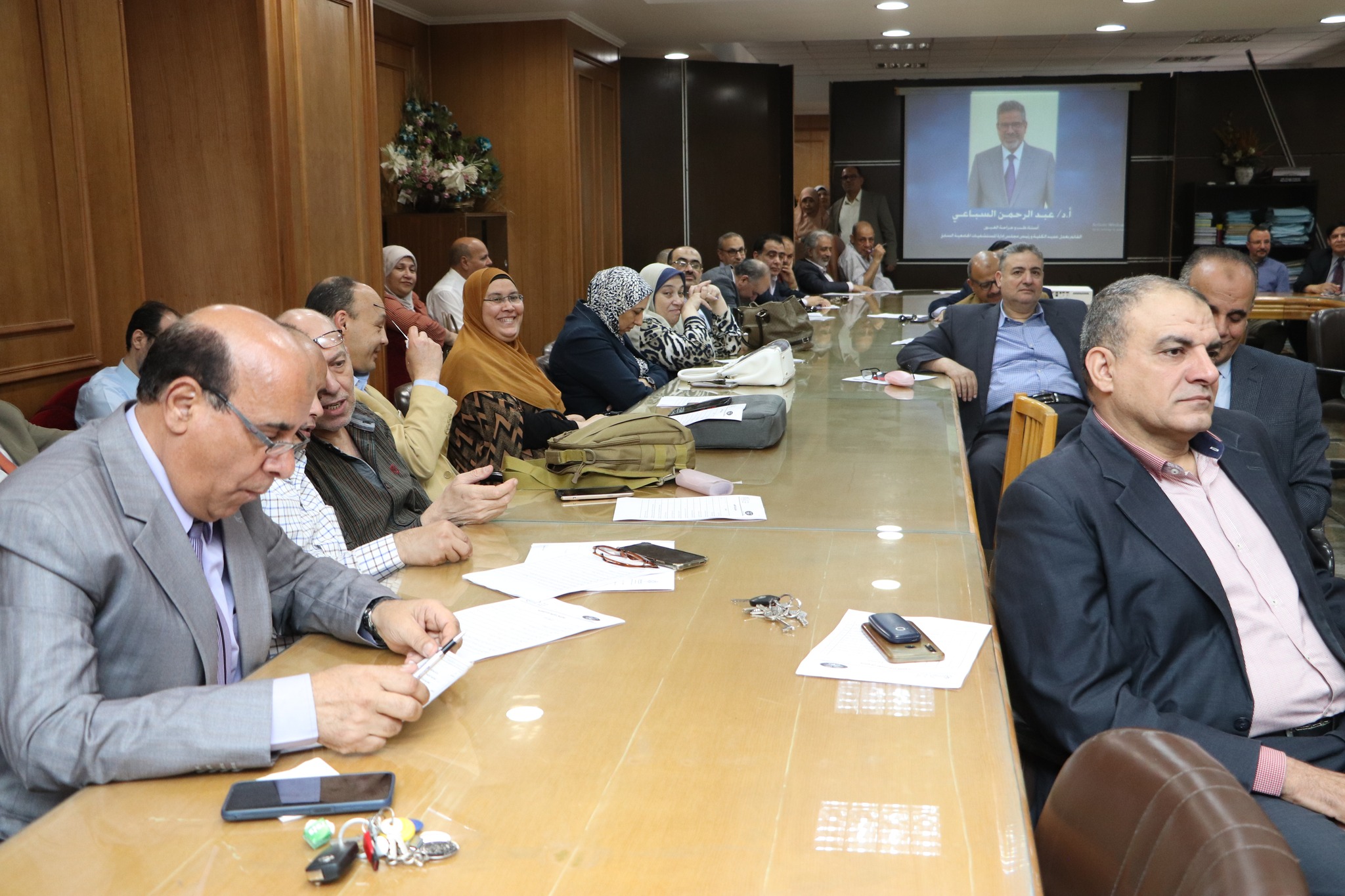 مجلـس كليـة طـب المنوفيـة يعقـد جلستـه التاسعـة للعـام الجامعـى 2022/2023
