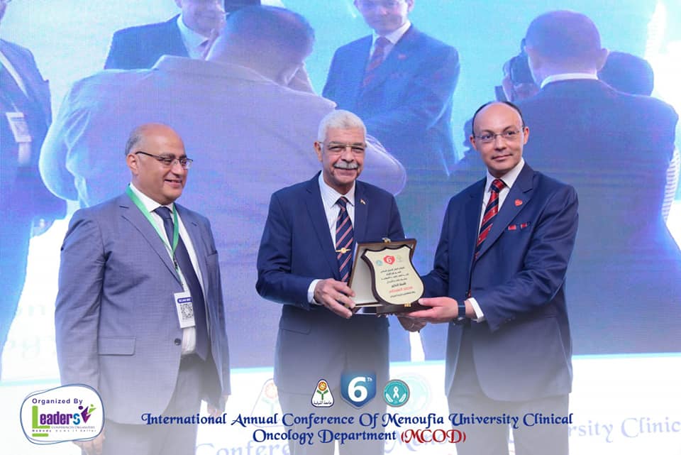 رئيس جامعة المنوفية يفتتح فعاليات المؤتمر السنوى السادس لقسم علاج الأورام بكلية الطب