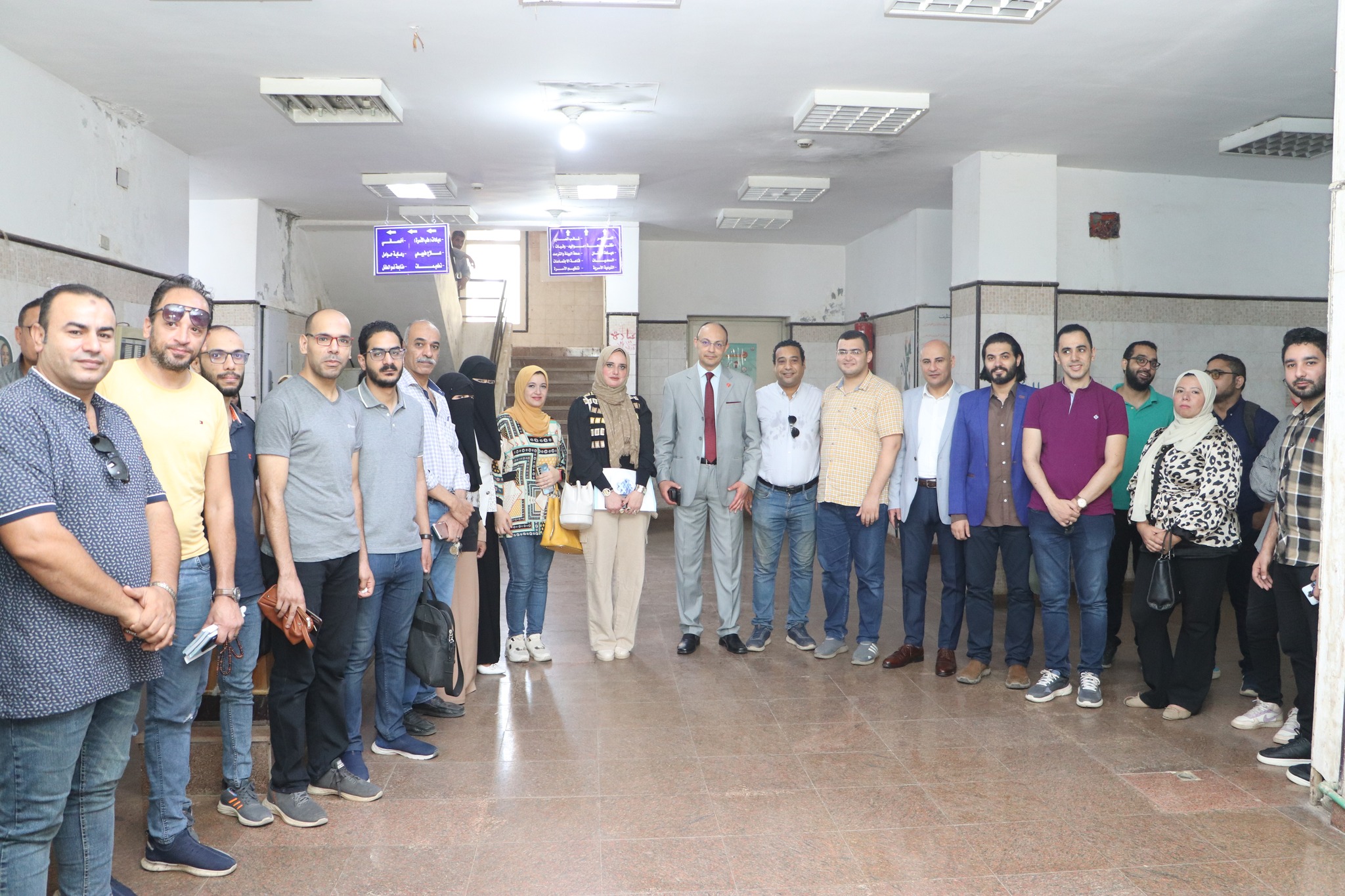 جامعـة المنوفيـة تنظـم قافلـة طبيـة إلــي قريـة كفـر داود مركـز مدينـة السـادات